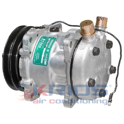 Compressor, air conditioning